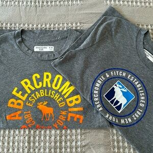 Bundle of two Abercrombie Kids T-shirts Size 9-10